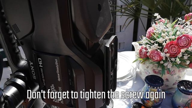 Sony HXR MC2500 Video Tripod Head Balance смотреть онлайн