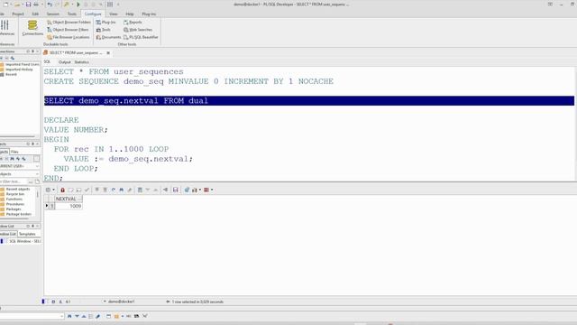 how to reset sequences in oracle смотреть онлайн