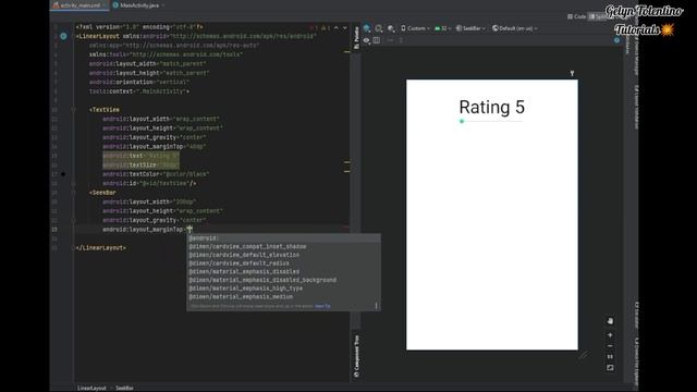 HOW TO USE SEEKBAR IN ANDROID STUDIO смотреть онлайн