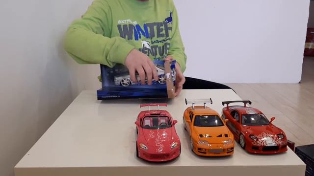Unpacking Fast And Furious Cars. BIG COLLECTION 1:24/ Большая распаковка Форсаж 1:24