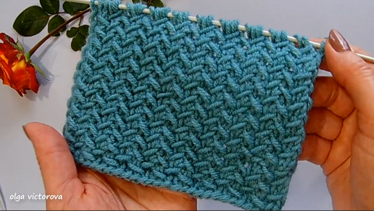 ЭЛЕГАНТНЫЙ ТВИД РЕЛЬЕФНЫЙ УЗОР СПИЦАМИ 169 Вязание Узоры спицами