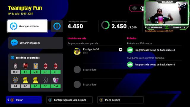 ATUALIZAÇÃO AO VIVO,RONALDINHO CHEGA HOJE? - RANKEADAS EFOOTBALL 2024 Dream Team смотреть онлайн