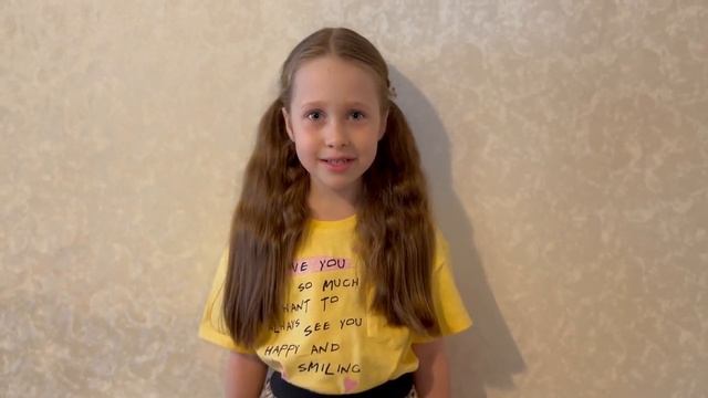 Шилина София, 5 лет. Стихотворение «Главные слова», автор Л. Олифирова. МБОУ «Гимназия N°4» смотреть онлайн