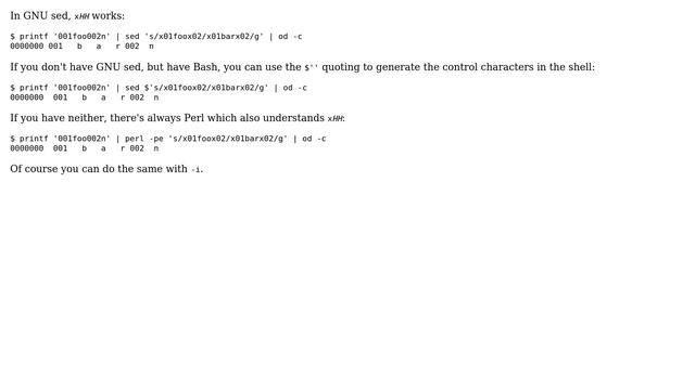 Unix & Linux: How to use sed to replace a word in a file with control characters? (2 Solutions!!) смотреть онлайн