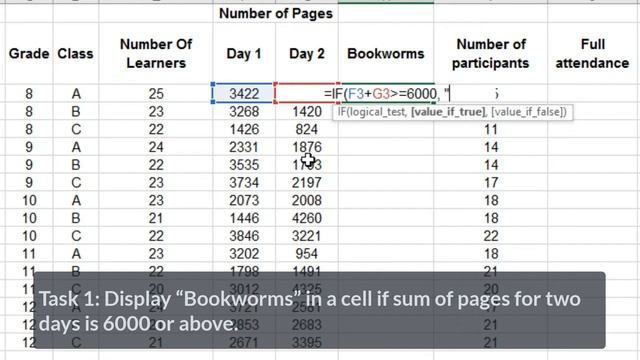 Term 2 - Grade 11 - CAT - 02 - Microsoft Excel - IF Condition Example 1 смотреть онлайн