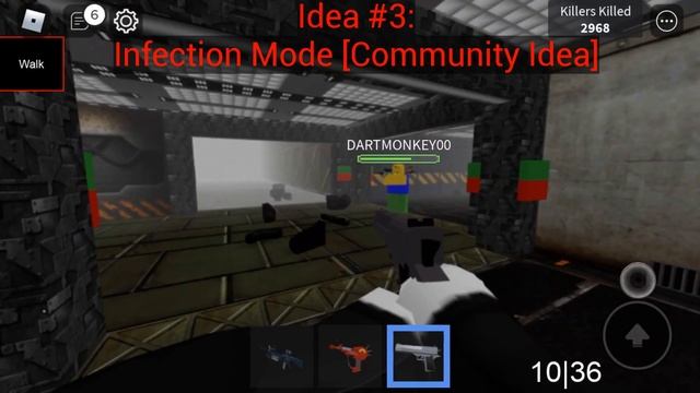 MY Area 51 Suggestions! Roblox Survive And Kill The Killers смотреть онлайн