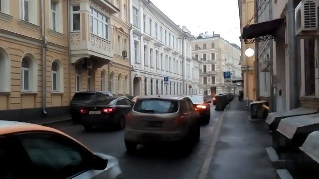 Москва 2155 Сеченовский переулок весна день