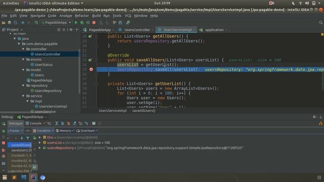 Spring boot Pageable demo | H2 database | Data JPA смотреть онлайн