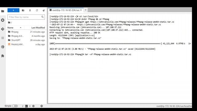 How to Install ffmpeg on Amazon Linux 2 and Linux 2023 смотреть онлайн