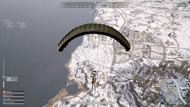 Новая механика парашютирования в ПУБГ! Измененный парашют в обновлении 24 в PUBG смотреть онлайн