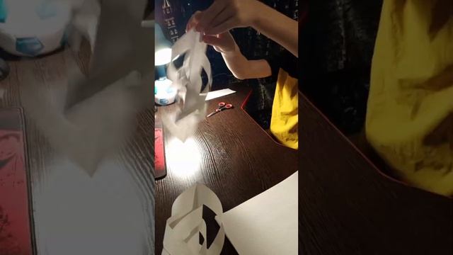 инструкция изготовления объëмной снежинки смотреть онлайн