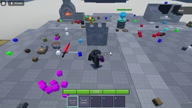 Roblox cube combination great hammer recipe(its back) смотреть онлайн