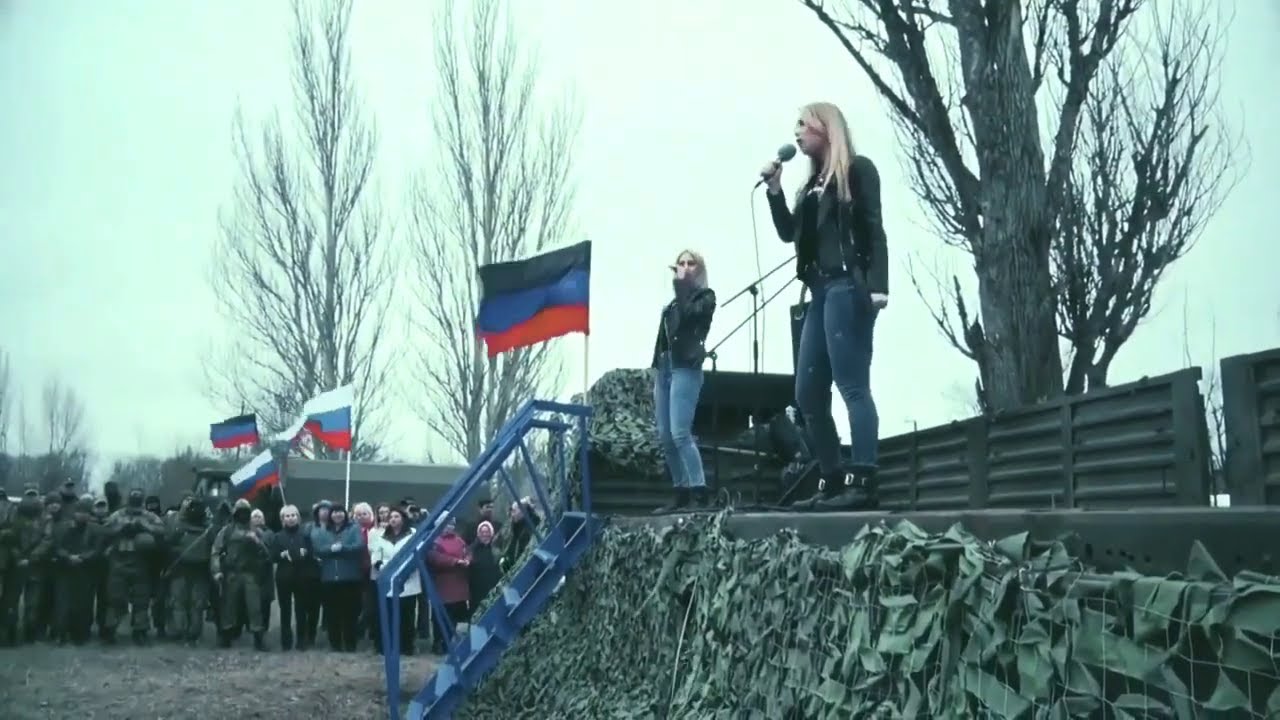 НАРОДНЫЙ ГИМН ДОНБАССА НА ПЕРЕДОВОЙ! смотреть онлайн