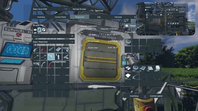 Space Engineers Co Op: Temporary Base Drilling Machine EP5 смотреть онлайн