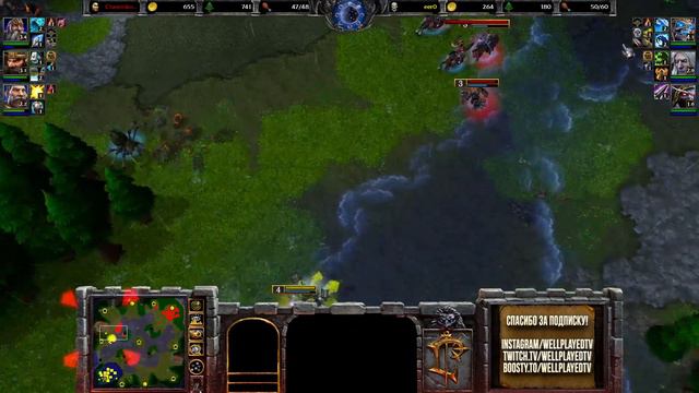 Альянс с одной базы реально?: 120 (Ud) vs Chaemiko (Hum) Warcraft 3 Reforged смотреть онлайн