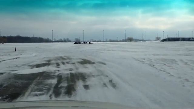 Lexus GX470 And Toyota Sequoia Playing In The Snow At TMP Cayuga