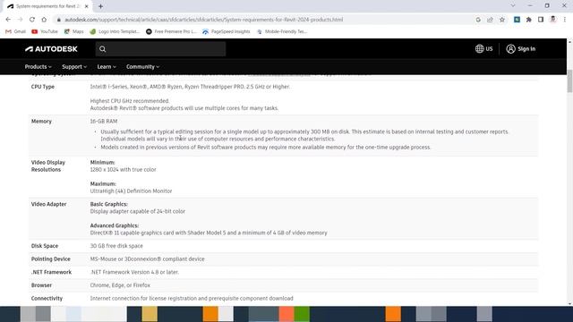 Revit 2024 system requirements || Autodesk Revit 2024 смотреть онлайн