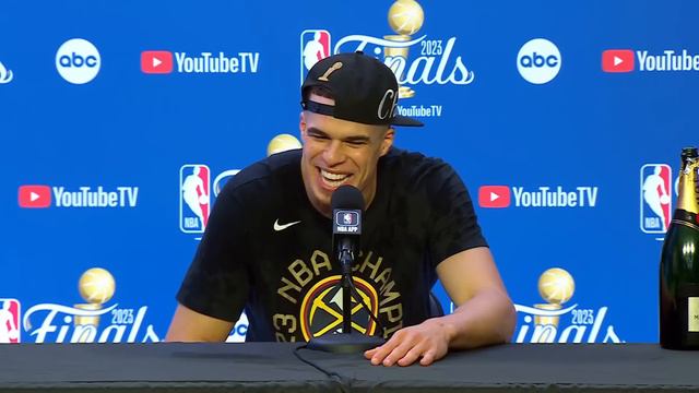 Michael Porter Jr. talks Game 5 NBA Finals WIN, FULL Postgame Interview | 2023 NBA Finals смотреть онлайн
