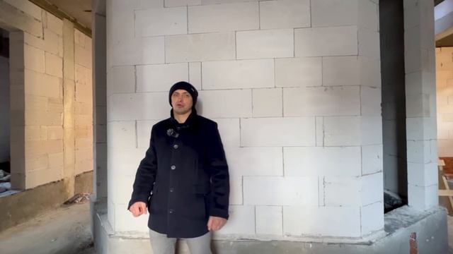 Дом из газобетона. Обзор одноэтажного дома в Краснодаре. смотреть онлайн