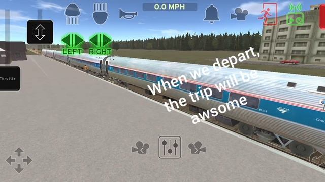 New York Train Trip GONE WRONG! Train And Rail Yard Simulator Story #1 смотреть онлайн