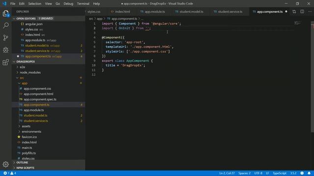 #11 Getting Start With Angular 7 | Angular 7 Drag and Drop Example | Material Icons | drop() смотреть онлайн