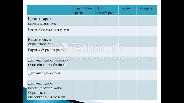 Геометрия 8 сынып смотреть онлайн