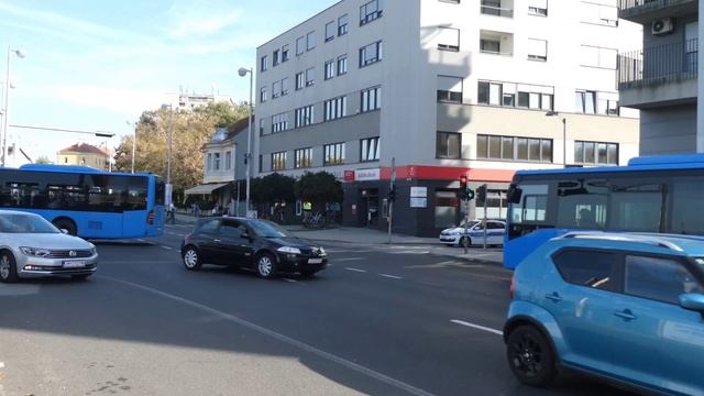BUSES in Zagreb, Croatia // Autobusi - Zagreb ▶4K смотреть онлайн