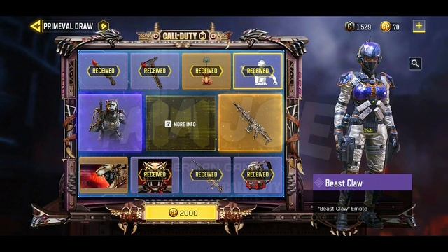 *NEW* PRIMEVAL DRAW! DR-H "WICKED CLAW" + EPIC Sentinel Recon "PRIMAL"! ALL REWARDS! LUCKY DRAW смотреть онлайн