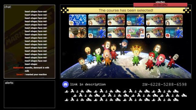 Online Mario Kart With Viewers! - Mario Kart 8 Deluxe смотреть онлайн