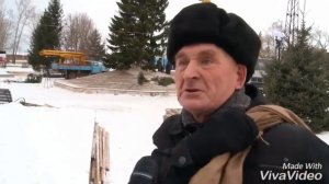 Дед и елочка, елочка мне нравится ?!