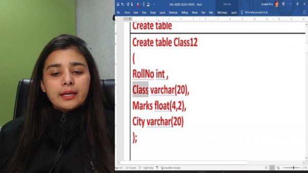 Database & SQL |  Create Your First Database & Table | Class 12 CS/IP | Lovejeet Arora