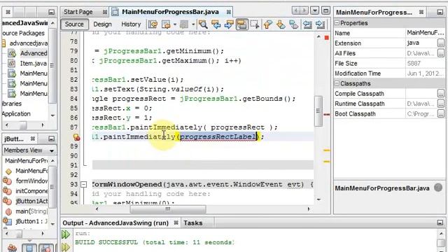 More of Components in Java Swing Application смотреть онлайн