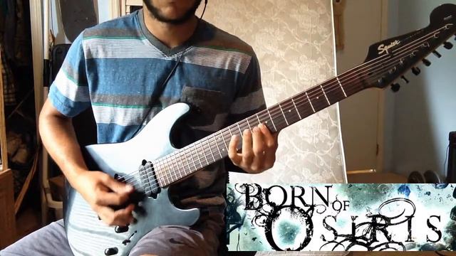 Machine - Born Of Osiris (Guitar Cover with Sweeps) 720p HD смотреть онлайн