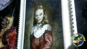 Аттракцион Дом ужасов.  Выставка РАППА ЭКСПО 2018, весна.  Комната страха.  Мир развлечений.