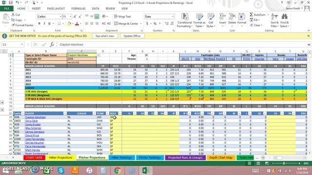 Projecting X 2.0 Excel - Template Overview смотреть онлайн