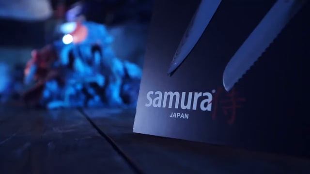 Тест кухонных ножей из дамасской стали Samura Damascus