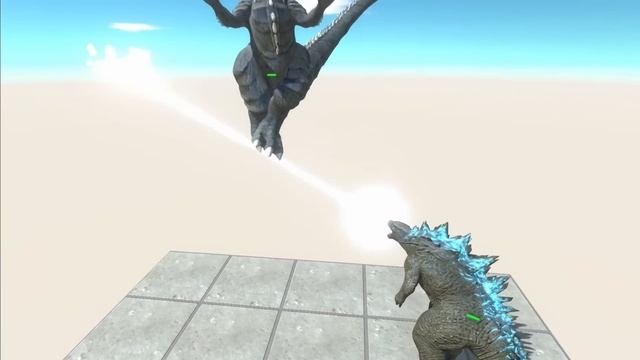 Who Will Fall Into Godzilla Earth Or Kong ? - Animal Revolt Battle Simulator смотреть онлайн