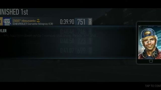 NFS No Limits : Chevrolet Stingray C8 Utter Madness Last Race смотреть онлайн