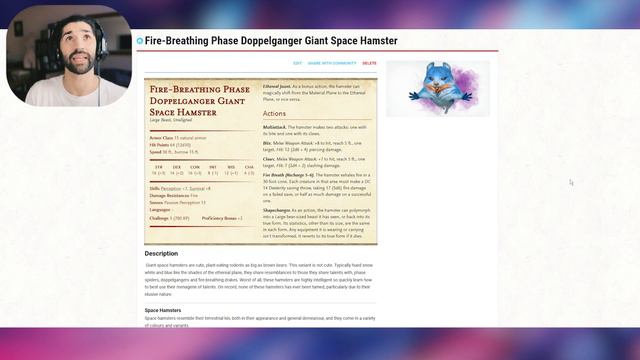 The (Accidentally) Deadliest Monster's in D&D - Tyrannohamsterus Rex + More смотреть онлайн