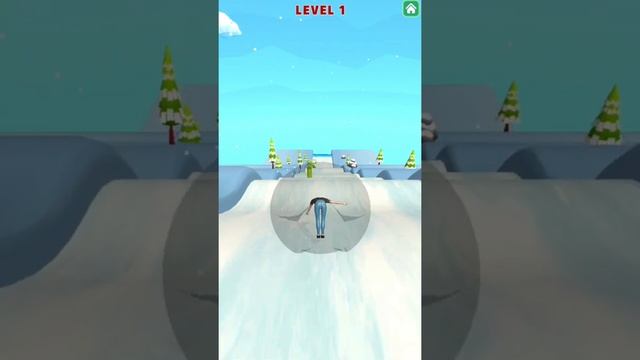 Bubble Ball Roll 3D Game Level 1 #shorts смотреть онлайн
