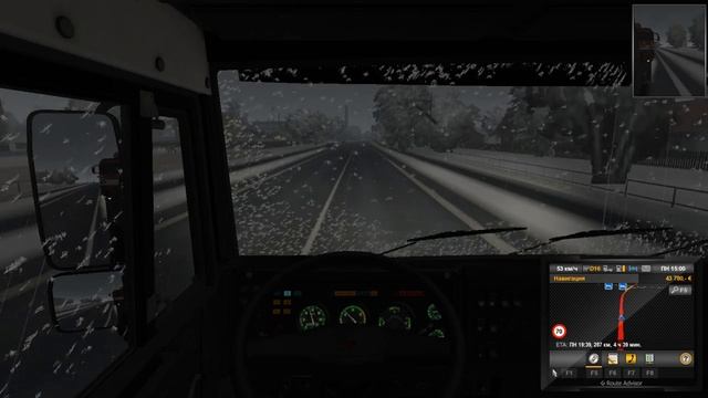 Euro Truck Simulator 2, прохождение #44 Домой (ProMods 2.1.5+RusMap 1.7.1) смотреть онлайн