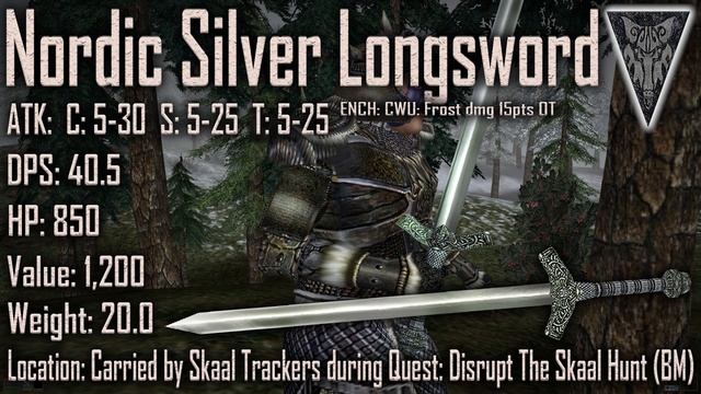 One-Handed Long Blades - Rare & Unique - Morrowind (Includes DLCs) смотреть онлайн
