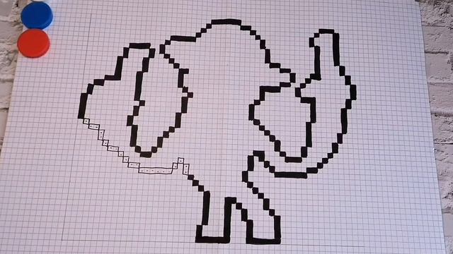 Как нарисовать Молниеносного Эдгара по клеточкам | Brawl Stars смотреть онлайн