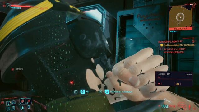 [Stealth] Find Bruce & Do Not Kill Any Military Personnel | Gig: Goodbye Night City | Cyberpunk 207 смотреть онлайн
