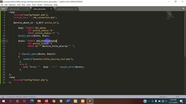#PHP #Full #Course In Bangla For Beginners | Part 19 | About List Active Stutas смотреть онлайн