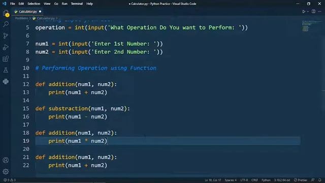 Build a Basic Python Calculator | Easy and Simple Python Calculator | BilalCodes смотреть онлайн