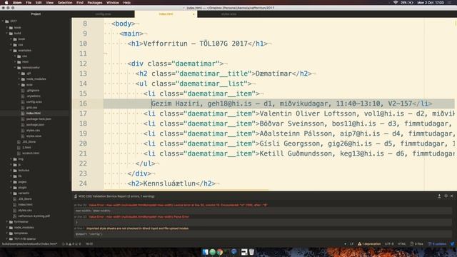 Fyrirlestur 7.3 – Dæmi смотреть онлайн