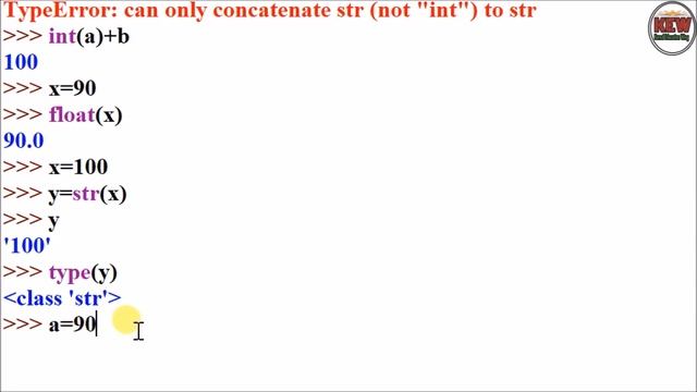 Type Conversion Functions In Python (Part-1) || int(), float(), str(), complex() ,ord(), chr() !!!! смотреть онлайн