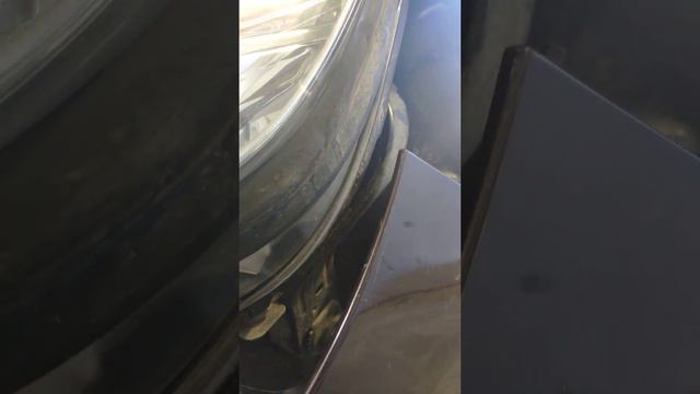 Снятие фары Мерседес 212 дорестайл