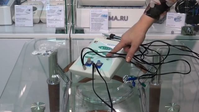 Работа на аппарате ЭСМА 12.02 Микроток - Микротоковая терапия смотреть онлайн